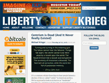 Tablet Screenshot of libertyblitzkrieg.com